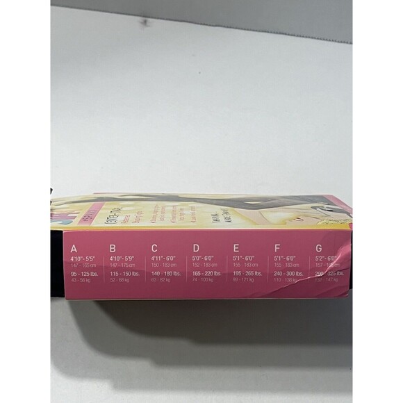 NWT SPANX Star Power Center Stage Patterned Shaping Tights Black Noveau **Size B - Picture 4 of 4